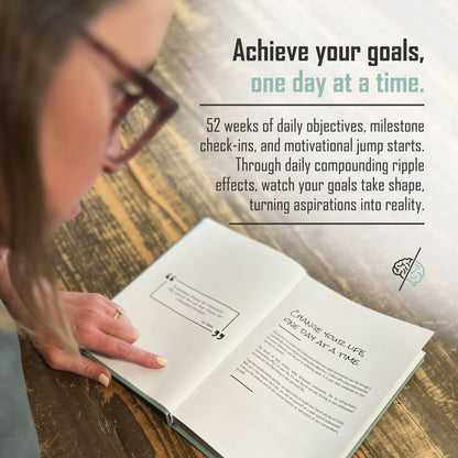 The Daily/Shift Journal: Change your life one day at a time (FREE SHIPPING)