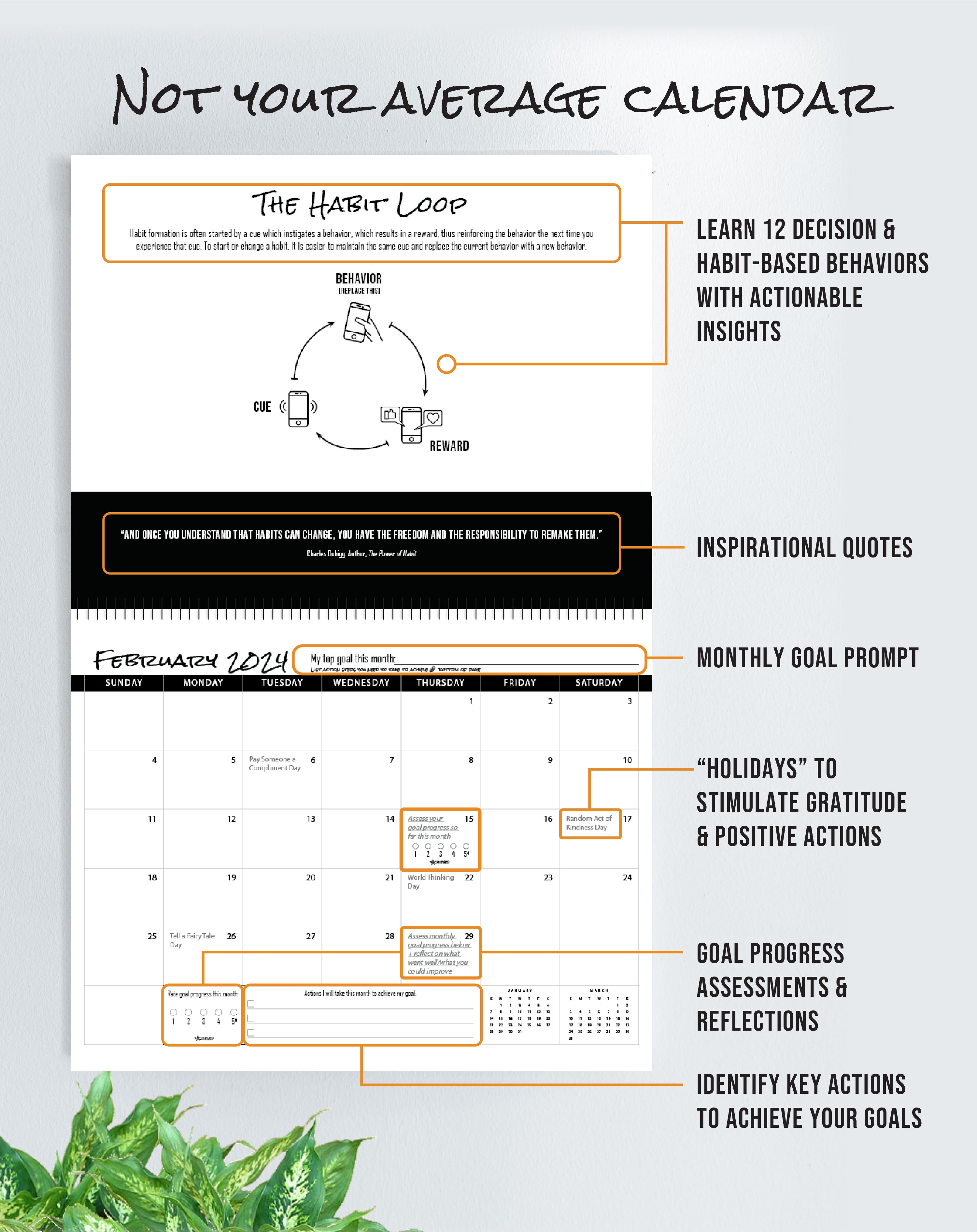 The 2024 Behavior Shift Calendar Habits Goals   Features CalendarWallMockup 