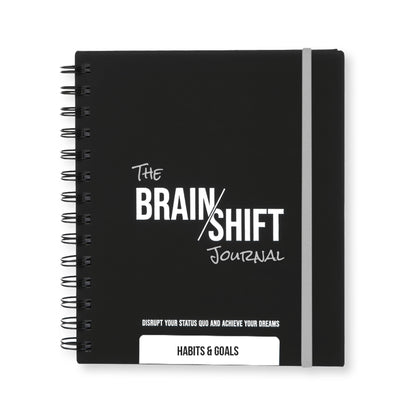 The Brain/Shift Journal: HABITS & Goals (FREE Shipping)